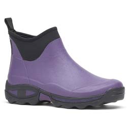 Self-cleaning ankle boots Purple